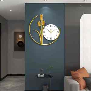 Reloj de Pared de Diseño Simple y Lujoso para el Hogar, Reloj Decorativo Silencioso, Perfecto para la Sala de Estar y Espacios Interiores - Product Image 3