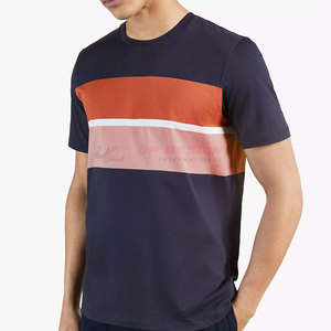 Camiseta de Hombre al por Mayor con Logotipo Personalizado, 100% Algodón, Cuello Redondo, Corte Holgado, Servicio OEM, Color Sólido, Transpirable - Product Image 2