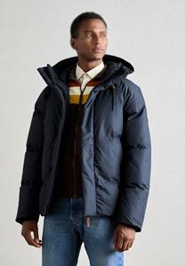 Chaqueta acolchada de algodón informal para hombre 2024, chaqueta acolchada gruesa de alta calidad con capucha para exteriores con decoración de patrón para Otoño Invierno - Product Image 4