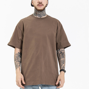 T-shirt personnalisé vintage délavé à l'acide, impression DTG/DTF, coton lourd, coupe ample, 100% coton pour homme. - Product Image 1