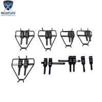 Ensemble de pinces microvasculaires Acland de haute qualité, comprenant une pince simple, une pince double, une pince 2V et une pince 3V, instruments microchirurgicaux