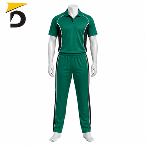 Uniforme de Cricket Ligero de Poliéster con Tela Transpirable y Flexible, Silueta Atlética Cómoda para Entrenamientos y Partidos - Product Image 1