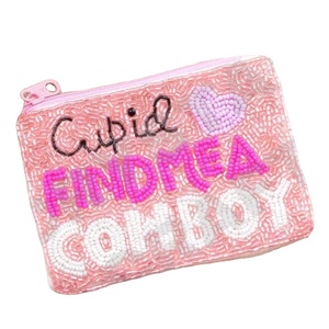 Texas Patina Seed Beaded Coin Pouch Wallet Bel accessoire à la mode avec des caractéristiques d'accessoires à la mode - Product Image 1