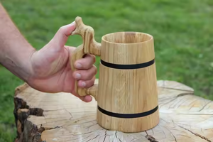Style Wood <b>Mug</b> <b>Coffee</b> Water Cup Tea <b>Mug</b> Gift <b>Set</b> Natural and Matte <b>Coffee</b> <b>Mugs</b> for Kitchenware - Product Image 5