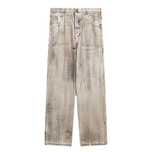 กางเกงยีนส์ผู้ชายทรงสลิมฟิตสั่งตัดได้ ลดราคาพิเศษ ออกแบบเองได้ กางเกงผู้ชายแบบฟอกสี - Product Image 1