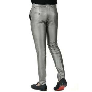 กางเกงขายาวทรงสลิมฟิตลายทางสำหรับผู้ชาย  แบบทางการและลำลองสำหรับใส่ทำงาน  ดีไซน์ทันสมัย  รับผลิตแบบ OEM ODM - Product Image 1