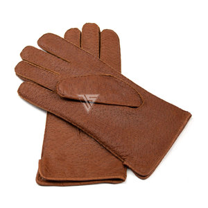 Premium Quality Really Leather <b>Gloves</b> With Veins Custom Winter <b>Warm</b> Leather Driving <b>Gloves</b> For Men Inside Cashmere Wool Lining - Product Image 6