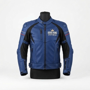 Chaqueta de Motociclismo Unisex Deportiva con Cuello Alto, Textil, Impermeable, Transpirable, Resistente al Viento, para Todo Clima, de Alta Calidad - Product Image 1