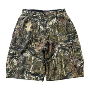 Nouvel Arrivage Pantalon Cargo Coupe Droite Anti-Plis Respirant Taille Élastique Fermeture Éclair Style Urbain Imprimé Camouflage Service OEM - Product Image 3