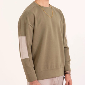 Nuevas Sudaderas de Algodón Grueso de 350G al por Mayor 2026, Sudaderas con Cuello Redondo, Sudaderas Básicas Personalizadas de Color Sólido para Hombre - Product Image 3