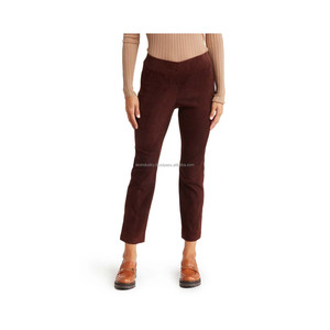 Nouvelles leggings longues d'hiver pour femmes, en lin brillant, taille haute, imperméables, coupe slim, coupe crayon - Product Image 1