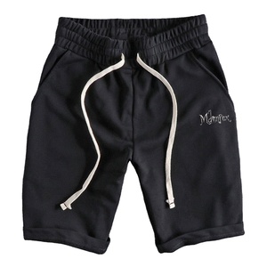 Shorts de compression pour hommes, blanc et noir, 2 couleurs, un seul paquet, sur mesure, pour la gym/la course, avec poches intérieures, style streetwear, en spandex/coton - Product Image 3