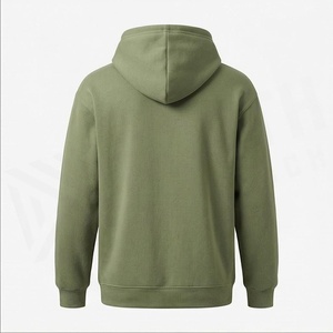 Sweat à capuche North Approach pour homme, vert olive, en molleton de coton, décontracté, avec poche avant, coupe classique, pour l'automne - Product Image 2