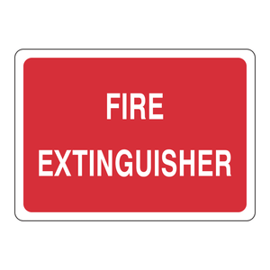 Panneau de signalisation d'extincteur à haute visibilité Brady pour intérieur/extérieur - Product Image 2
