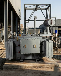 Transformateur de distribution de puissance triphasé immergé dans l'huile RPPl, usage intensif, 50 Hz, entrée 22 kV, sortie 400 V, 2500 kVA, bobinage en cuivre - Product Image 2