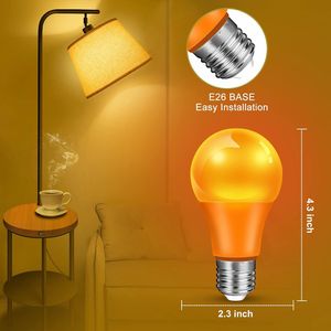 Confezione da 2 Lampadine LED a Luce Blu da 9W (Equivalente a 60W) con Attacco E26 per Illuminazione Domestica, Festiva, Matrimoni, Bar, Decorazioni e Illuminazione per Feste - Product Image 5