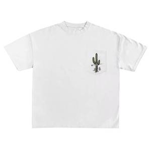 เสื้อยืดพิมพ์ลายสกรีนผู้ชาย ผ้าฝ้าย 100% เนื้อผ้าระบายอากาศดี สไตล์สตรีทแวร์ เสื้อยืดลำลองพื้นฐาน - Product Image 1