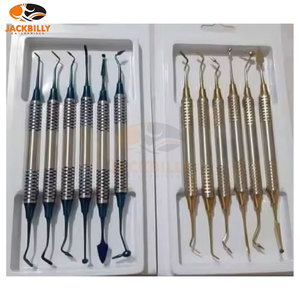 Dental Surgical Instruments Composite <b>Resin</b> Filling Spatula <b>Kit</b> Non Stick Coated Tip Dental Medic Instruments Set Restorative - Product Image 4