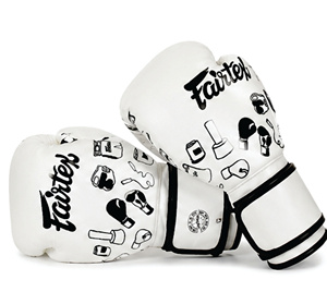 ถุงมือชกมวย Fairtex แบบสั่งทำพิเศษ สำหรับฝึกซ้อม ระดับมืออาชีพ คุณภาพสูง หนังแท้ ปิดแบบตีนตุ๊กแก ถุงมือซานด้า สำหรับผู้ใหญ่ - Product Image 6