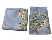 Parure de lit double 4 pièces moderne en polyester tissé imprimé de haute qualité, écologique, personnalisable, toutes saisons