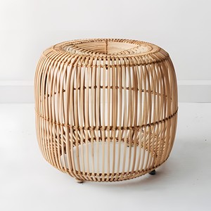 Magnifique pouf en rotin, meubles durables, tabourets en rotin, poufs à prix abordable - Product Image 5
