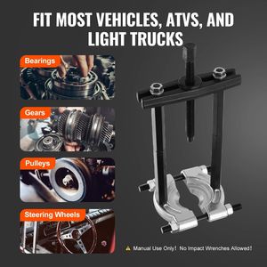 Kit Separatore Cuscinetti da 5 Tonnellate a 14 Pezzi, Estrattori per Ingranaggi e Pignoni con Ganasce da 2 e 3 Pollici per Rimozione Cuscinetti Ruota - Product Image 6