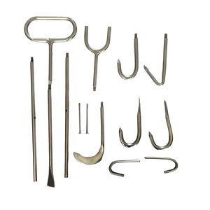 Instrumentos Veterinarios de Alta Calidad, Emasculador Hausman de 12 Pulgadas de Acero Inoxidable, Productos Veterinarios para Castración en Venta - Product Image 1