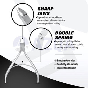 Premium Stainless Steel Manicure Set with Cuticle Scissor Cuticle Pusher Nail Polish <b>Remover</b> <b>Tool</b> and Cuticle Nipper - Product Image 3