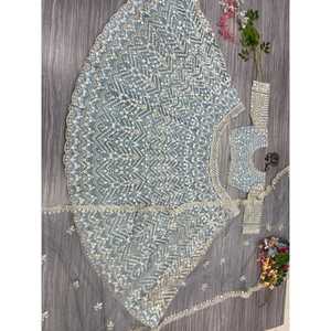 Lehenga choli ชุดสำหรับคลับชุดเดรสออกงานปาร์ตี้ - Product Image 1
