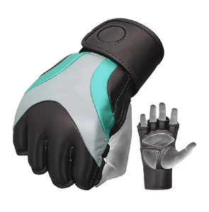 Gants de MMA en cuir légers, durables et confortables de haute qualité pour l'entraînement aux arts martiaux mixtes, la combat en cage et le sparring - Personnalisables - Product Image 1