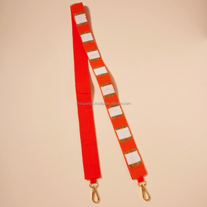 Correa de Hombro Ajustable con Cuentas y Patrón Colorido, Asa de Repuesto Desmontable para Bolso, Accesorio de Moda Ecológico - Product Image 3