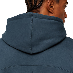 Sweat-shirt à capuche pour homme, coupe ample, bleu Stealth, en molleton épais, style streetwear décontracté - Product Image 6