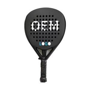 Raqueta de Pádel a Precio Accesible, Fabricación con Diseño Personalizado OEM/ODM, Raqueta de Pádel de Fibra de Carbono 3k 12k 18k - Product Image 1