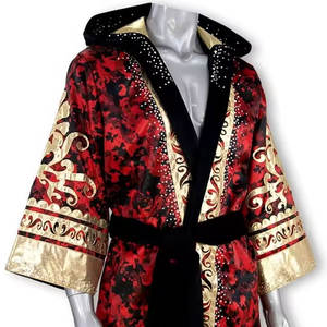 Nouvelle arrivée, robe de boxe au look classique, équipement de boxe de haute qualité, longue robe de lutte - Product Image 3