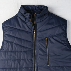 <b>Mens</b> Quilted Waistcoat Vest Sleeveless <b>Gilet</b> <b>Lightweight</b> Warm Outdoor Winter Casual Layering Custom Wholesale Apparel Manufactur - Product Image 5