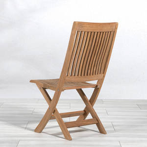 Sillón de Patio Moderno de Madera de Teca Sólida Ligera y Ecológica, Muebles de Exterior Duraderos para la Industria Hotelera, Venta al Por Mayor - Product Image 6