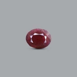 Natural Oval Cut Ruby 7.45 Carat Loose Gemstone for Fine Jewelry - Product Image 1