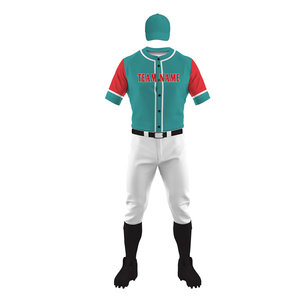 New Custom Logo Printed Baseball Uniform for <b>Men</b> New Design Good Quality Baseball Uniform in Solid Color with cheap price - Product Image 5