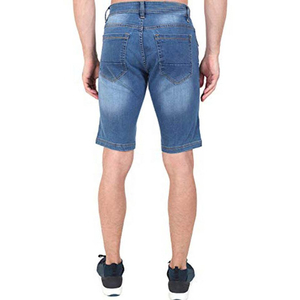 Premium Quality Men's Washed Canvas Shorts Knee Length Regular Fit Summer Casual High Street Style Eco-Friendly Breathable Solid - Product Image 3