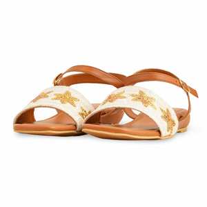 Sandale à talon formelle fauve pour femme FR5401 - Product Image 3