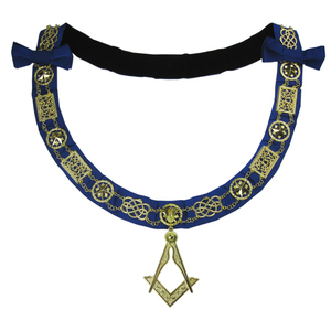 Regalia Masónica del Capítulo del Arco Real, Personalizada, Chapada en Oro, Bordada en Chenille, Color Sólido, Grado Escocés - Product Image 1