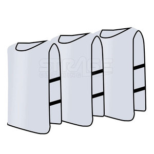 Chaleco de Fútbol Profesional Ligero, Transpirable, que Absorbe la Humedad, Ecológico, Unisex, 100% Poliéster, Costuras Duraderas, Brazales Flexibles - Product Image 5