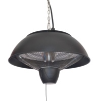 Chauffe-soleil infrarouge halogène portable à suspendre au plafond, pour extérieur, patio, jardin, café, restaurant, usage commercial, avec télécommande