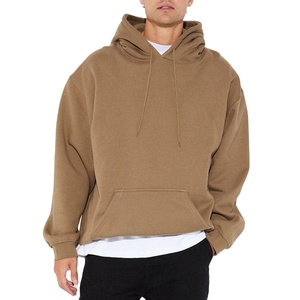 Sudadera con Capucha Personalizada para Hombre, Estilo Urbano, Hombros Caídos, Felpa de Algodón Grueso, Corte Regular, Bolsillo con Capucha, Secado Rápido - Product Image 1