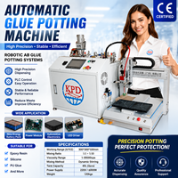 Máquina de Dosificación de Pegamento AB de Dos Componentes, Totalmente Automática, de 3 Ejes, para Dispensación de Resina Epoxi, Silicona y Pegamento PU de Alta Precisión