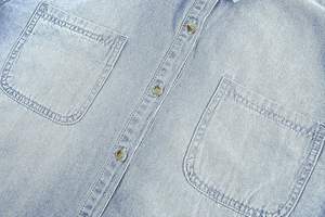 Camisas Vaqueras Casuales de Moda para Mujer, Camisas Vaqueras de Alta Calidad con Botones, Camisas Vaqueras Modernas para Mujer - Product Image 4