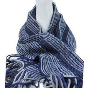 ผ้าพันคอไหมพรมแบบยูนิเซ็กซ์สำหรับเดินทางประจำวัน - ผ้าพันคอเนื้อนุ่มสบาย - ผ้าพันคอแฟชั่นฤดูหนาวแบบมีริบบิ้นพร้อมโลโก้สั่งทำได้ - Product Image 5