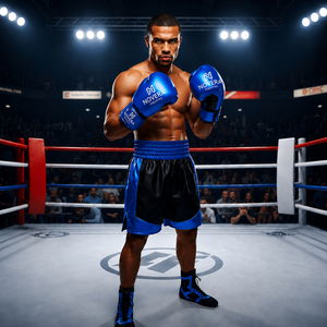 Nouveau modèle, vente chaude, gants de boxe professionnels légers en cuir véritable de bonne qualité, personnalisables, avec fermeture auto-agrippante, respirants - Product Image 4