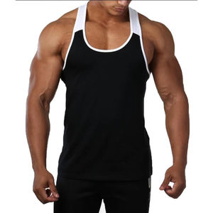 Camiseta sin mangas para hombre, chaleco de gimnasio de verano, ropa deportiva transpirable para entrenamiento, fitness, correr, ropa informal de calle a la moda - Product Image 1