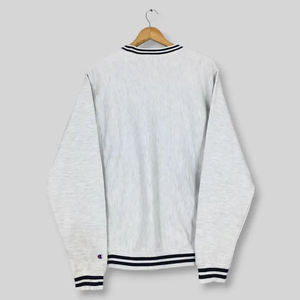 Sudadera Universitaria Personalizada para Mujer, Estilo Vintage, con Estampado de Letras, Gruesa, Retro, con Ribetes a Rayas, Estilo Varsity, para Invierno y Otoño - Product Image 2